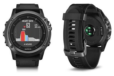 Garmin Fenix 3 Saphir HR GPS MultiSport Fitness Uhr mit Handgelenk-Herzfrequenz