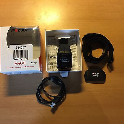 Polar M400 GPS-Laufuhr Sportuhr GPS mit Brustgurt Aktivitätsmessung Fitness 