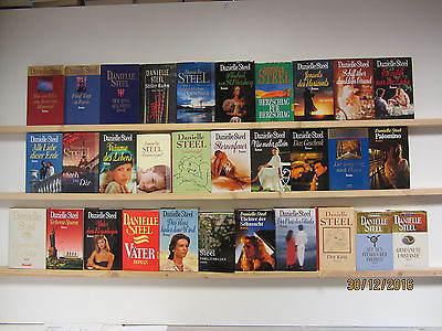 Danielle Steel 31 Bücher Romane romantische Romane Liebesromane Schicksalsromane