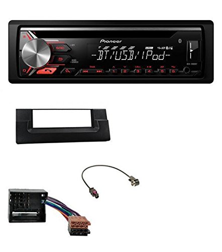 Pioneer DEH-3900BT CD MP3 USB Bluetooth AUX Autoradio für BMW 5er (E39) X5 (E53) MOST Quadlock
