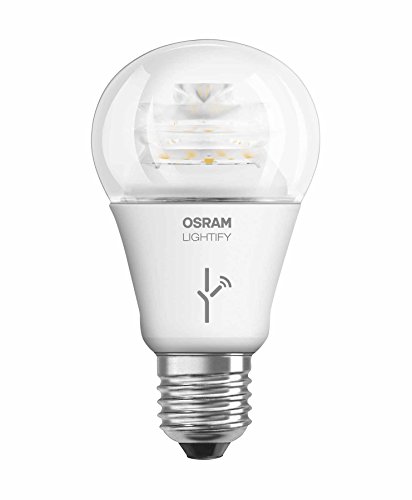 OSRAM LIGHTIFY Classic A LED-Glühlampe, 10 Watt, E27, klar, dimmbar / warmweiß 2700K