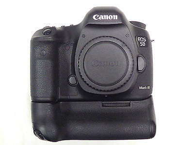 Canon EOS 5D Mark III 22.3MP Digitalkamera - Schwarz (Nur Gehäuse und BG- E11)