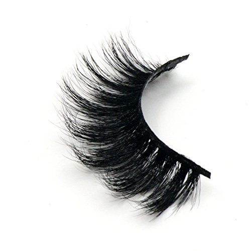 Arison Lashes Horse Hair False Eyelashes 3D 100% Hand-made Natural Look for Makeup(Pack of 2)