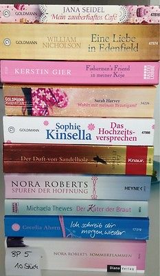 Bücherpaket 10  Frauenromane Liebesromane Taschenbücher Buchpaket  Herzklopfen