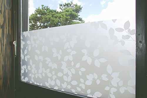 Tamia-Home Statische Fensterfolie 90% UV-Sonnenschutz Selbsthaftende Sichtschutzfolie Glasdekor 