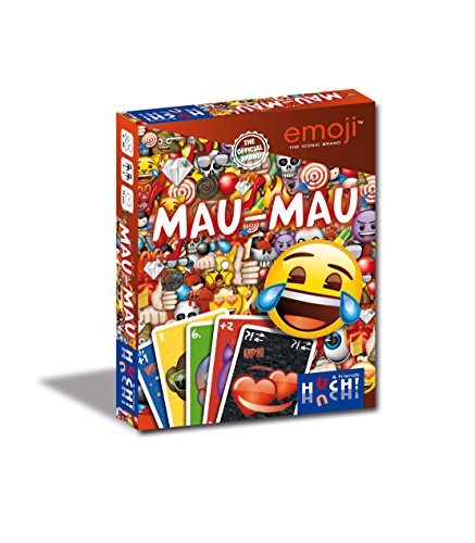 Huch & Friends 879578 - Emoji - Mau-Mau, Kartenspiele