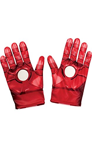 Rubie 's Offizielles Marvel Avengers Assemble Iron Man Handschuhe, Kind Kostüm - EINE Größe