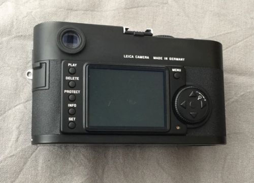 Leica M8 10.3MP Digitalkamera - Schwarz