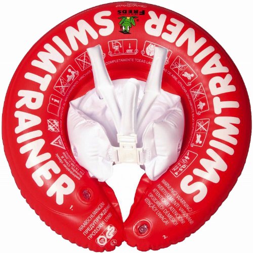 Freds Swim Academy 10110 - Schwimmtrainer Classic, 3 Monate bis circa 4 Jahre, rot