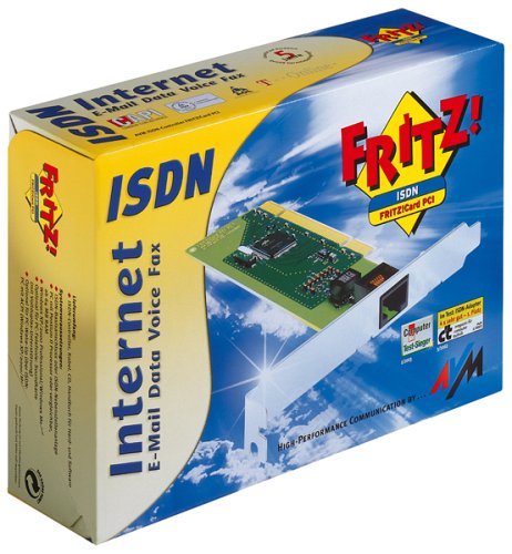 AVM FRITZ Karte PCI V2.1 interne ISDN-Karte