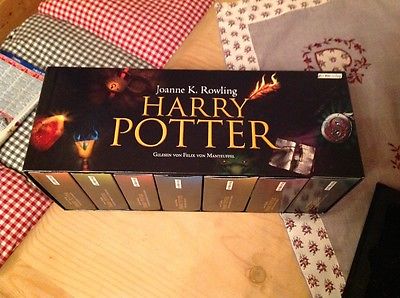 Harry Potter Hörbücher CD Box gelesen von Felix von Manteufel
