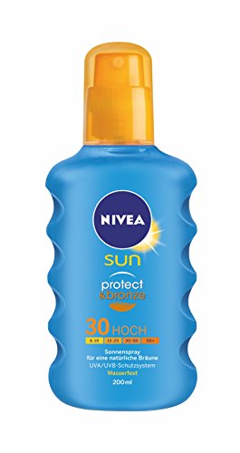 Nivea Sun Protect & Bronze Sonnenspray LSF 30, 1er Pack (1 x 200 ml)