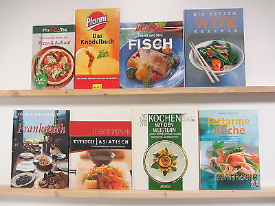27 Bücher Kochbücher nationale und internationale Küche Paket 2 großformatig
