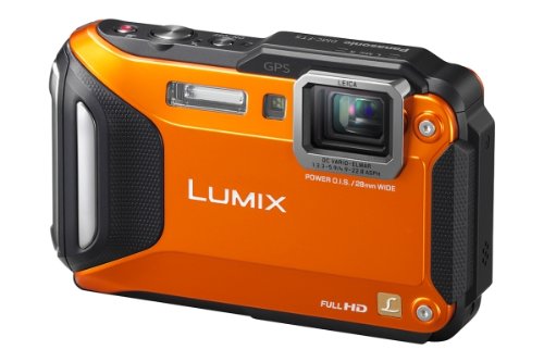 Panasonic DMC-FT5EG9-D Lumix Digitalkamera (7,5 cm (3 Zoll) LCD-Display MOS-Sensor, 16,1 Megapixel, 4,6-fach opt. Zoom, microHDMI, USB, bis 13m wasserdicht) orange