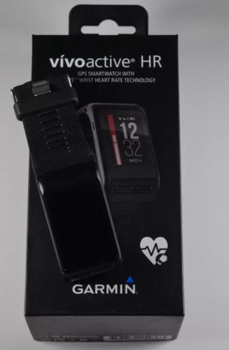 Garmin vivoactive HR regular Sport GPS-Smartwatch Sportuhr (Restgarantie)