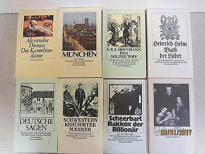 112 Bücher Taschenbücher Insel Verlag