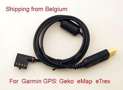 USB DATENKABEL für GARMIN eTrex H + Geko/Für PC Win7 Win 10 & Mac OS d