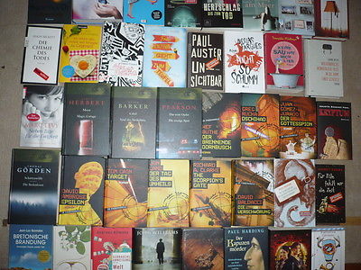 Bücherpaket 40 St. Krimis Thriller Aktuelle Bestseller und Romane
