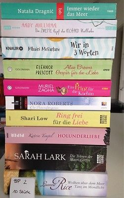 Bücherpaket 10  Frauenromane Liebesromane Taschenbücher Buchpaket  Herzklopfen