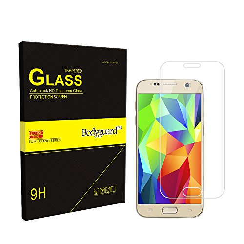 Bodyguard Samsung Galaxy S7 Panzerglas Schutzfolie, [Upgrade Version] 9H Härte Displayschutz 0.3mm Ultradünner 99% Ultra-klar für Samsung Galaxy S7 4,7