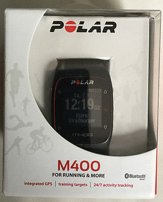 Polar M400 GPS-Laufuhr inkl. Brustgurt mit H7 Herzfrequenzsensor