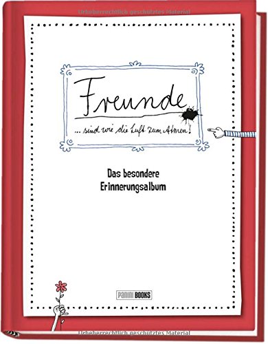 Freunde sind wie die Luft zum Atmen - Das besondere Erinnerungsalbum: Freundebuch für Erwachsene