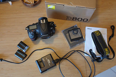 Nikon D800 36.3 MP SLR-Digitalkamera - 12.800 Auslösungen
