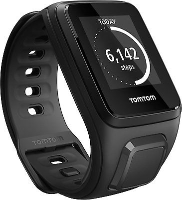 TomTom Spark Cardio + Musik GPS-Fitnessuhr (Black - Small)
