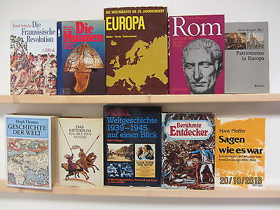 27 Bücher Bildbände Kunst Kultur Geschichte Weltgeschichte  Paket 1