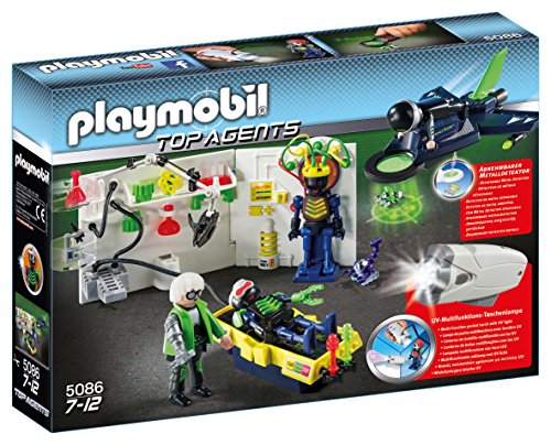 Playmobil 5086 - Agentenlabor mit Flieger