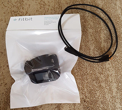 Fitbit Surge GPS Fitness Pulsuhr Herzfrequenzmessung Schwarz Large Größe L OVP