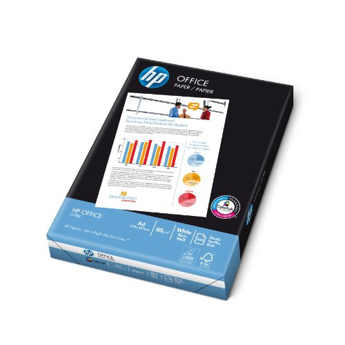 Hewlett Packard - Kopierpapier DIN A4, 80 g/qm, 500 Blatt, hochweiß