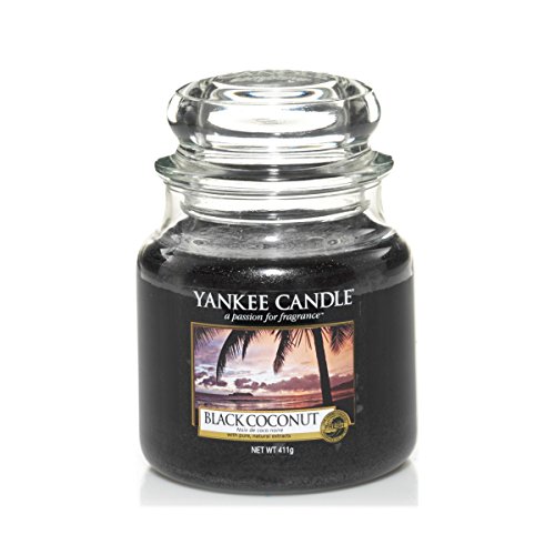 Yankee Candle 1254004E Black Coconut mittleres Jar