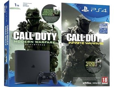 PlayStation 4 - Konsole 1TB + Call of Duty: Infinite Warfare Legacy Edition