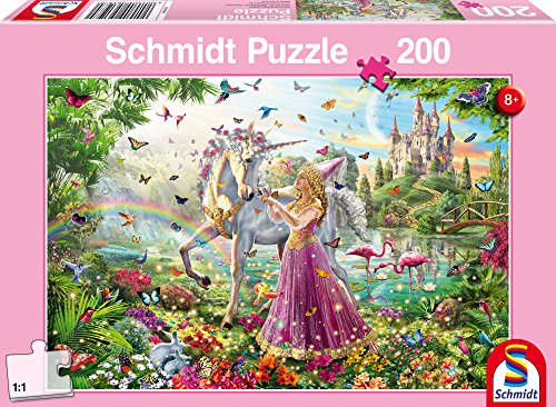 Schmidt Spiele 56197 Schöne Fee im Zauberwald Puzzles, 200 Teile