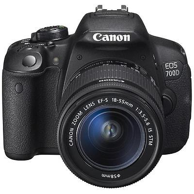 Canon EOS 700D Kamera + EF-S 18-55mm f/3.5-5.6 IS STM Objektiv kit - NEU