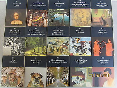 74 Bücher Taschenbücher dtv Verlag dtv Mini Taschenbücher  Literaturklassiker