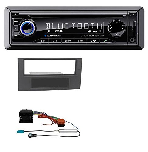 Blaupunkt Stockholm 230 DAB CD MP3 DAB USB SD Bluetooth AUX Autoradio für VW Touareg, Multivan, T5 (ab 2003)