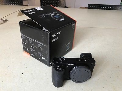 Sony Alpha ILCE-6500 24.2MP Digitalkamera - Schwarz (aktuellstes Modell) 