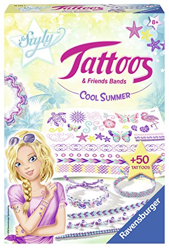 Ravensburger So Styly 18320 - Tattoos und Friends Bands, Cool Summer, bunt
