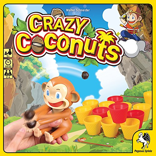 Pegasus Spiele 52153G - Crazy Coconuts, Brettspiele
