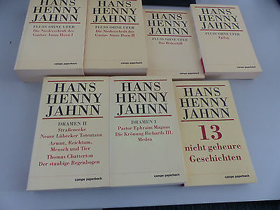 Hans Henny Jahnn -Jubiläumsausgabe 7 Bände 