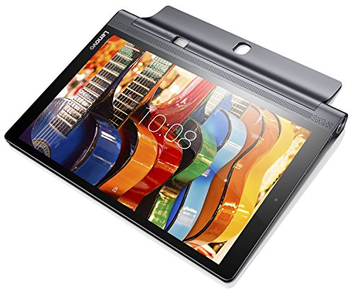Lenovo Yoga Tab 3 Pro 10 25,65cm (10,1 Zoll QHD) Convertible Media Tablet (Intel Z8550 Quad-Core, 2,4GHz, 4GB RAM, 64GB eMMC, Kamera: 5MP+13MP, Touch, Dolby Atmos Sound, LTE, Android 6.0) schwarz