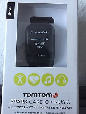 TomTom Spark Cardio & Musik Größe S inkl. Bluetooth Kopfhörer mit Rechnung