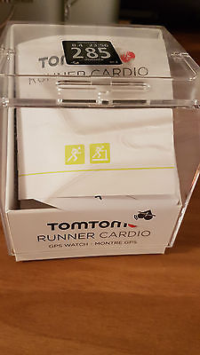 TomTom Runner Cardio GPS-Sportuhr grün/weiß 
