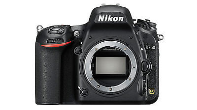 Nikon D D750 24.3 MP SLR-Digitalkamera (Nur Gehäuse) Restgarantie bis 04/2018!