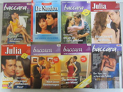 135 Bücher Taschenbücher julia baccara Liebesromane Arztromane romatische Romane