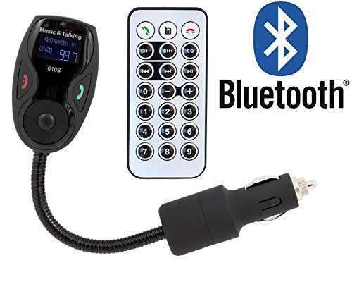 Bluetooth Freisprecheinrichtung + MP3 Transmitter Freisprechanlage Auto PKW LKW