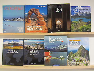 21 Bücher Bildbände Amerika USA amerikanische Länder Nordamerika Südamerika
