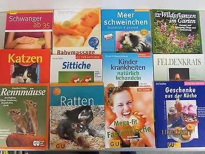 111 Bücher Hefte GU Ratgeber Gräfe und Unzer Verlag verschiedene Themen
